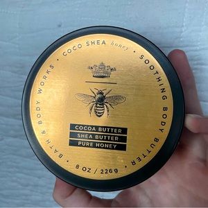 NEW BATH & BODY WORKS HONEY COCO SHEA BODY BUTTER CREAM 8 OZ DISCONTINUED